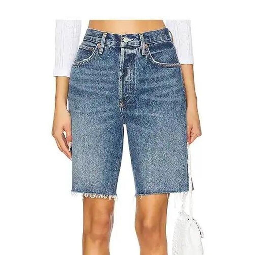 Agolde 90s shorts blue denim